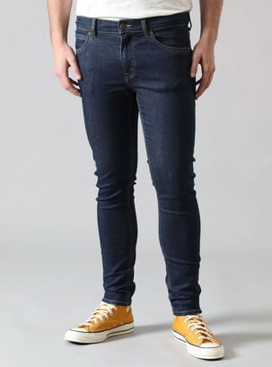 Jeans Malone Skinny Fit Rinse,Azul Oscuro,hi-res