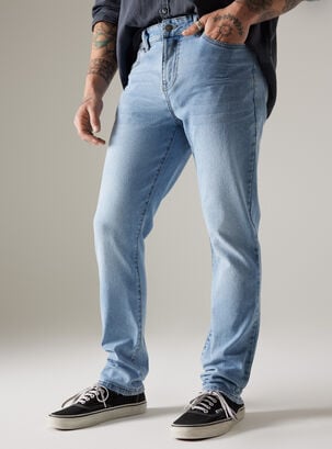 Jeans Skinny Fit Elasticado,Azul,hi-res