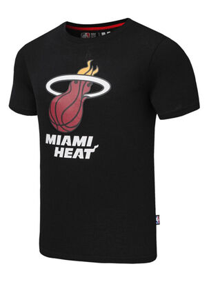 Polera Miami Heat Fanatics Fade,Negro Mate,hi-res