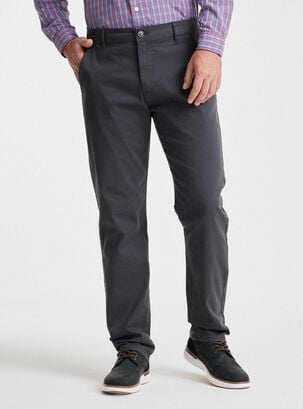 Pantalón Diseño Chino Twill Regular Fit,Marengo,hi-res