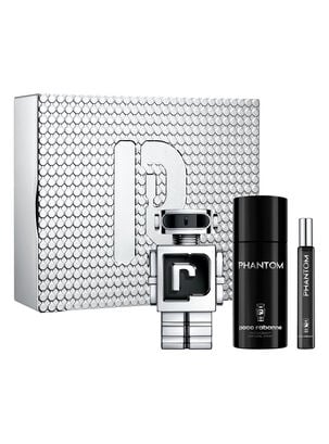 Set Perfume Phantom EDT Hombre 100 ml + Desodorante 150 ml +  Megaspritzer 10 ml Paco Rabanne,,hi-res