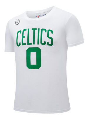 Camisa Manga Corta Celtics Name and Number,Blanco,hi-res