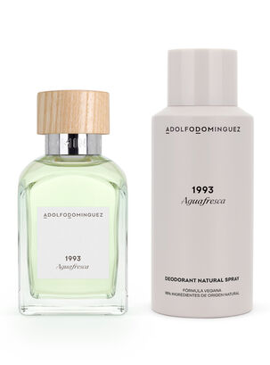 Set Perfume Adolfo Domínguez Agua Fresca 1993 EDT Hombre 120 ml + Desodorante 150 ml,,hi-res