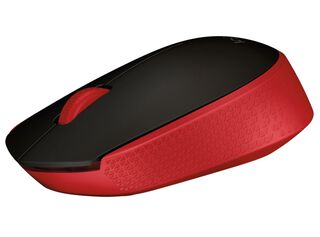 Mouse Logitech Inalámbrico M170 Rojo                        ,,hi-res