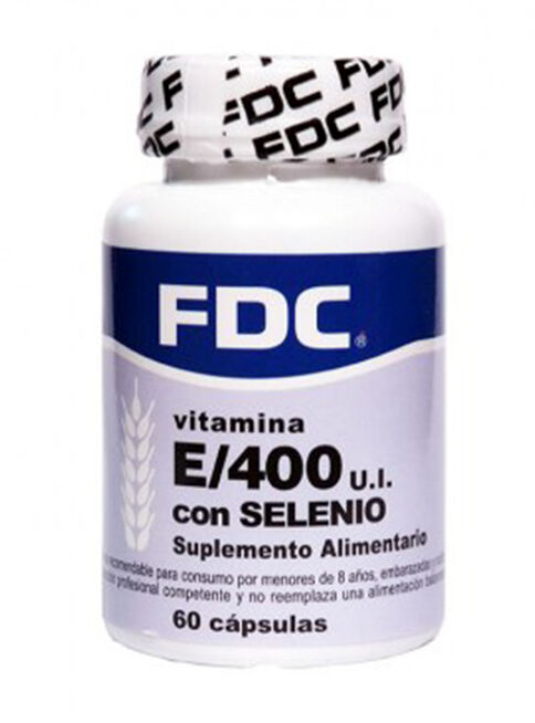 Vitamina FDC E Ui + Selenio60 Cápsulas                      ,,hi-res