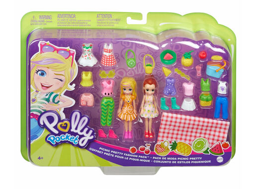 Muñeca Pack Grande de Moda Polly Pocket - Muñecas y Princesas 