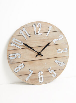 Reloj de pared original cuadrado de madera- Ana y Arte