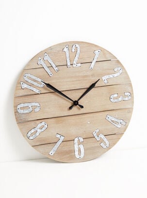 Reloj Alaniz Home Madera Metal 60 x 4.5 x 60 cm                   ,,hi-res