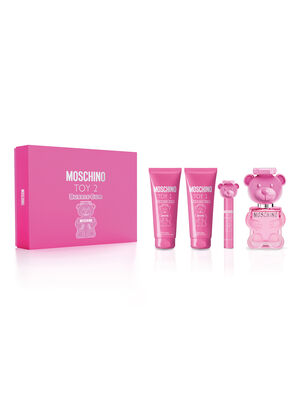 Set Perfume Toy 2 Bubblegum EDT Mujer 100 ml + Shower Gel 100 ml + Body Lotion 100 ml + Travel Spray 10 ml Moschino ,,hi-res