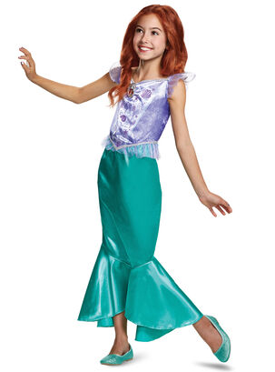 Disfraz Princesas Disney Básico Ariel ,,hi-res