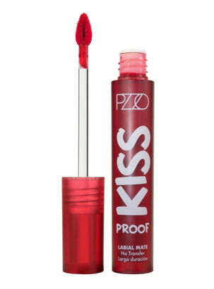 Labial Liquido Kiss Proof Red Intransferible 3 ml,,hi-res