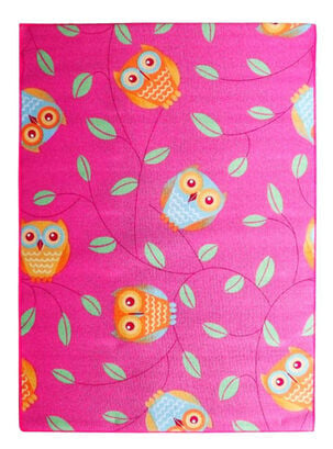 Alfombra Infantil Idetex Frize 95 x 133 cm Happy Owl,,hi-res
