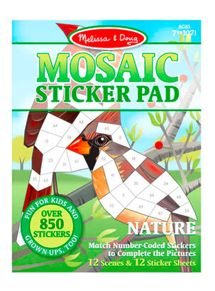 Pack Stickers Mosaico Naturaleza,,hi-res