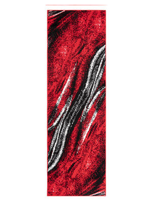 Alfombra Pasillo 70 x 230 cm Amigo Rojo Tie Dye,,hi-res