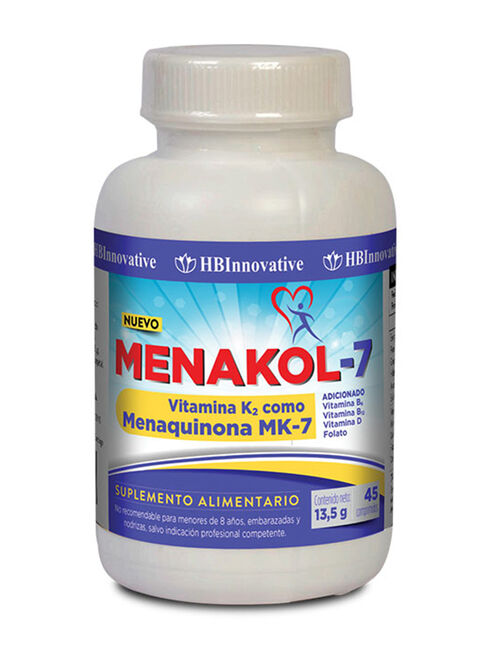 Vitamina HB Cardiovascular Menakol 45 Comprimidos                       ,,hi-res