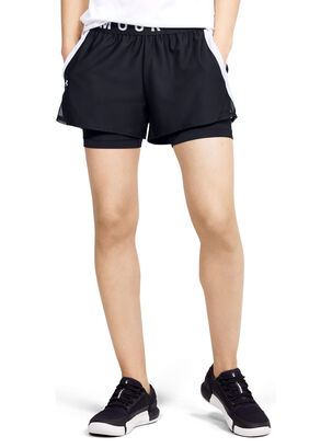 Short Under Armour Negro Play Up Twist  Mujer,Negro,hi-res