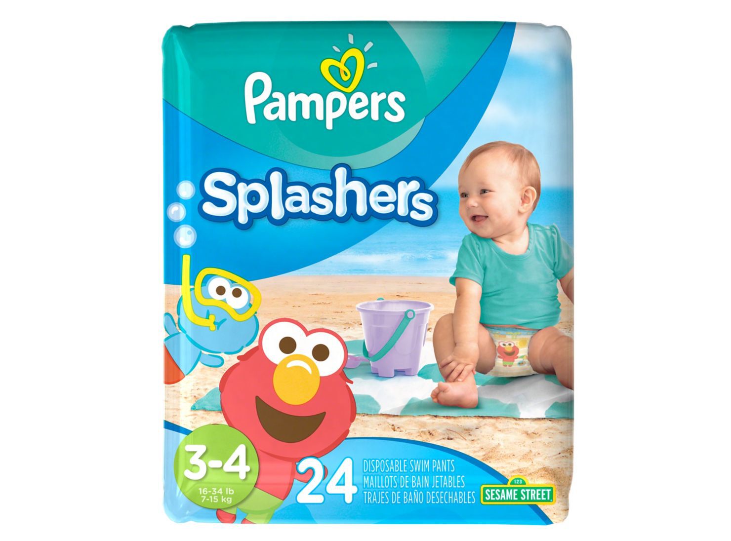 Comprar Pañales Pampers Splashers Para Nadar Talla 4, 9-15kg