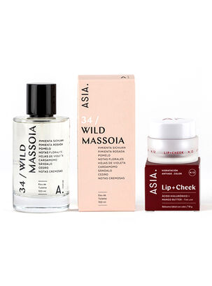Set Perfume Wild 34 Massoia EDT Mujer 100 ml + Lip,,hi-res