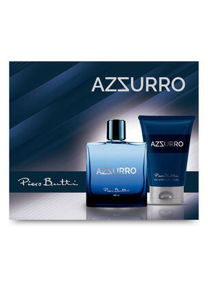 Set Perfume Hombre Azzurro EDT 100 ml + After Shave Piero Butti,,hi-res