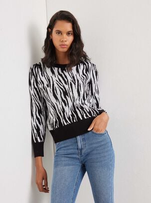 Sweater Franja Color Print,Diseño 1,hi-res