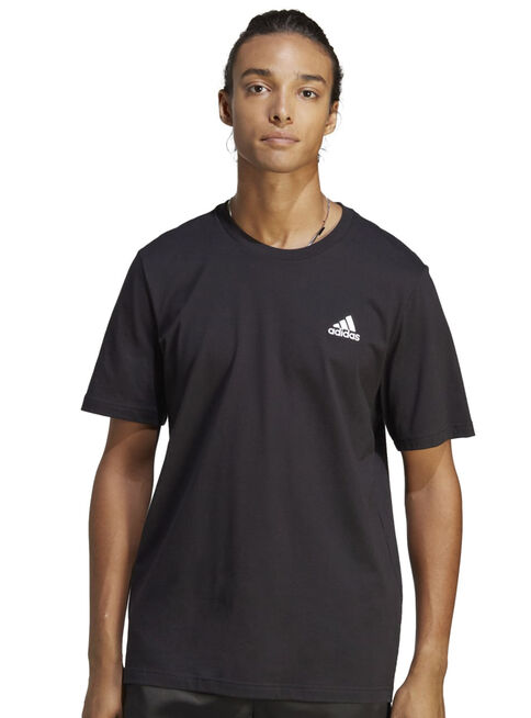 Polera Small Logo T-Shirt Essentials Single Jersey,Negro,hi-res
