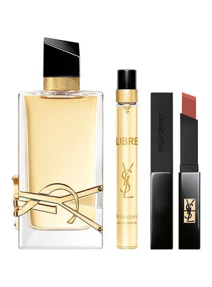Set Perfume Libre EDP Mujer 90ml + 10ml + Labial Slim Velvet Radical 302 Yves Saint Laurent ,,hi-res