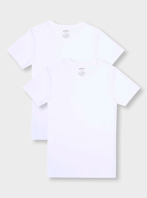 Pack 2 Camiseta Regular Fit CR,Blanco,hi-res
