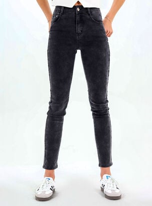 Jeans Skinny Bleu,Negro,hi-res
