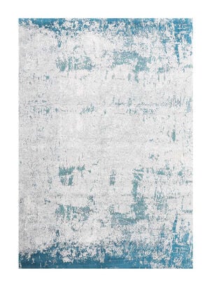 Alfombra Handwoven Abstract Azul 140x200 cm,,hi-res