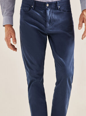 Pantalón Confort Slim Fit,Azul,hi-res
