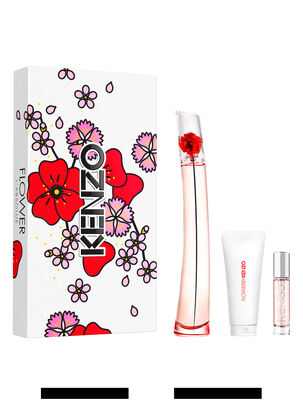Set Perfume Flower L'Absolue EDP Mujer 100 ml + Perfumero de Viaje 10 ml+ Crema Corporal 75 ml,,hi-res