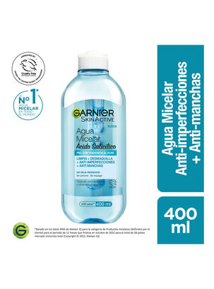 Agua Micelar Garnier Anti-Imperfecciones Express Aclara 400 ml,,hi-res