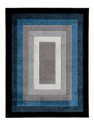 Alfombra 133 x 180 cm Idetex Carved D1 Azul,,hi-res