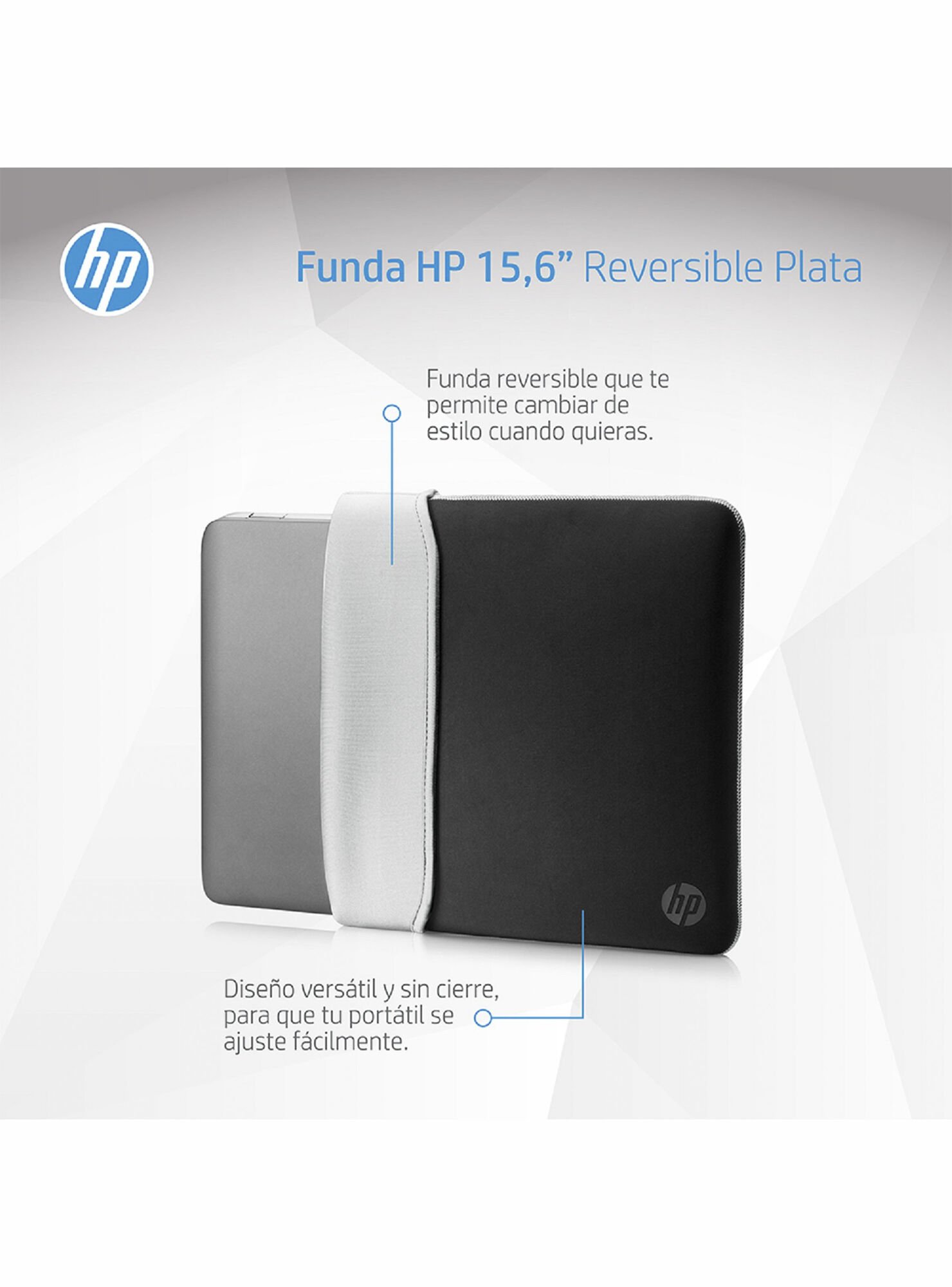 Notebook HP Reversible Neoprene Sleeve 15.6" y Mochilas | Paris.cl