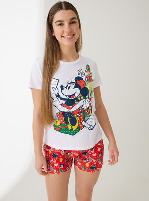 Pijama Licencia Disney Navidad Minnie,Diseño 1,hi-res