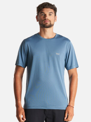 Polera Man Core Q-Dry T-Shirt,Azul,hi-res