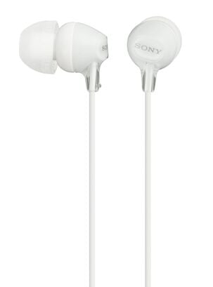 Audífonos Sony MDR-EX15AP Blanco                         ,,hi-res
