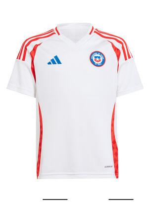 Camiseta de Fútbol 2024 Visitante Chile,Blanco,hi-res