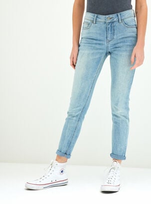 Jeans Básico Skinny,Celeste,hi-res