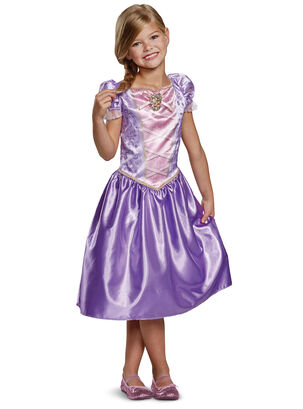 Disfraz Princesas Disney Básico Rapunzel,,hi-res
