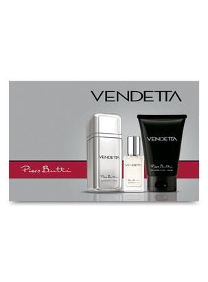 Set Perfume Vendetta EDP Hombre 100 ml + Miniatura y After Shave 100 ml,,hi-res