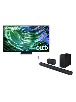 OLED 4K 55" S90D Smart TV 2024 + Premium Sound Bar,,hi-res