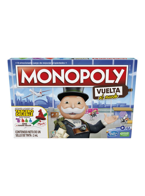 Juego de Mesa Monopoly Vuelta al Mundo,,hi-res