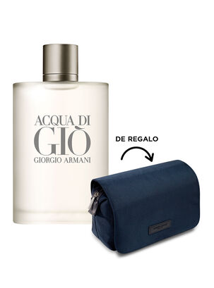 Set Perfume Aqua Di Gio EDT Hombre 200 ml + Travel Pouch,,hi-res