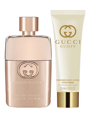 Set Perfume Gucci Guilty Pour Femme EDT Mujer 50 ml + Body Lotion 50 ml,,hi-res
