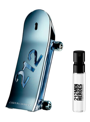 Perfume Carolina Herrera 212 Heroes Man EDT 90 ml + Muestra 1.5 ml                 ,,hi-res