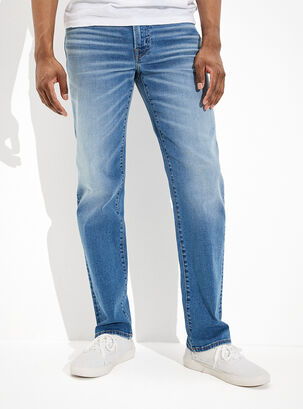 Jeans AE AirFlex Original Straight,Azul,hi-res
