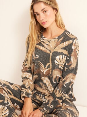 Pijama Estampado Diseño Selva,Diseño 1,hi-res