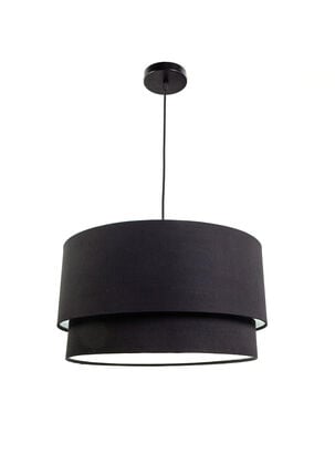 Lámpara Diseño 3 Colgante Negra con Tapa Diseño 3                     ,,hi-res