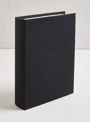 Libro Decorativo L Negro 32x24 cm,,hi-res